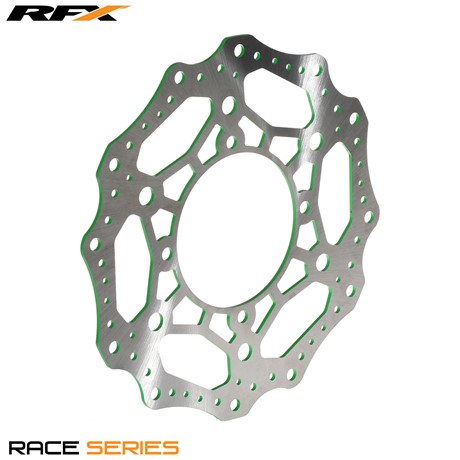 RFX Race Front Disc (Green) Kawasaki KX125/250 03-05 KXF250 04-05 RMZ250 04-06