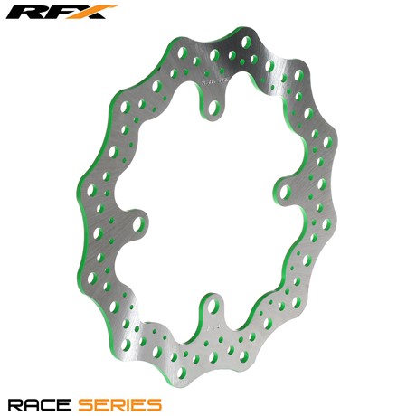 RFX Race Rear Disc (Green) Kawasaki KX125/250 03-08 KXF250/450 04-16 RMZ250 04-06