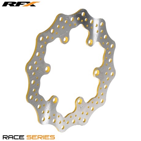RFX Race Rear Disc (Yellow) Suzuki RM125/250 00-05 DRZ400SM 05-09