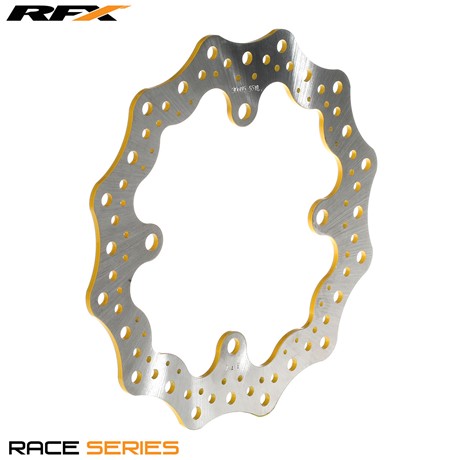 RFX Race Rear Disc (Yellow) Suzuki RMZ250 07-16 RMZ450 05-16