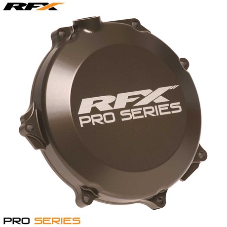 RFX Pro Clutch Cover (Hard Anodised) Kawasaki KXF450 06-15