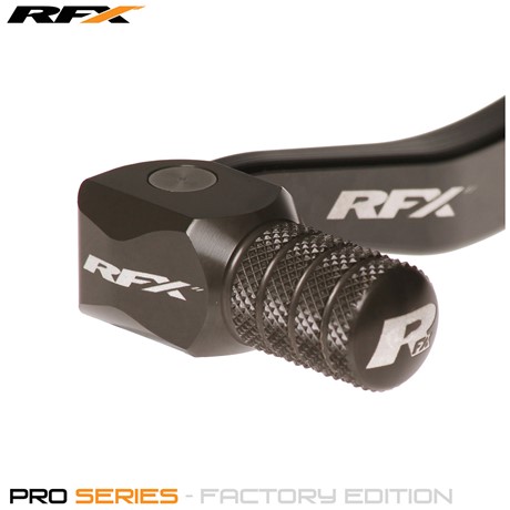 RFX Flex+ Factory Edition Gear Pedal (Black/Hard Anodised Titan) Kawasaki KXF250 09-16