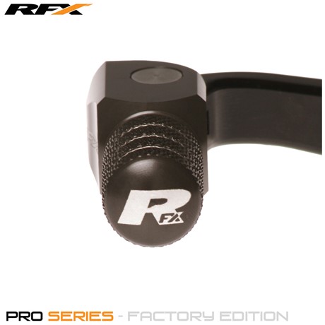 RFX Flex+ Factory Edition Gear Pedal (Black/Hard Anodised Titan) Kawasaki KXF450 09-16