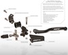RFX Pro Clutch Lever Assembly Billet (Hard Anodised) 2 Stroke Universal EZ Adjust