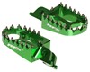 RFX Pro Footrests (Green) Kawasaki KXF250 06-16 KXF450 07-16