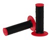 RFX Pro Series 20100 Dual Compound Grips Black Centre (Black/Red) Pair