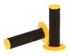 RFX Pro Series 20100 Dual Compound Grips Black Centre (Black/Yellow) Pair
