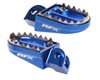 RFX Pro Series Shark Teeth Footrests (Blue) Husqvarna TC125 / FC 250/350/450 2016 (Not TE/TE)