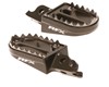 RFX Pro Series Shark Teeth Footrests (Hard Anodised) Honda CR125/250 02-07 CRF250/450 02-16 CRF150 07-16 CRF250L 13-16