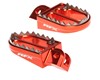RFX Pro Series Shark Teeth Footrests (Orange) KTM SX 85-105 03-16