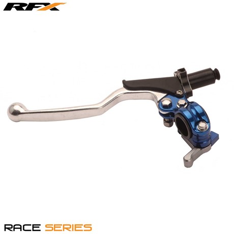 RFX Race Clutch Lever Assembly Universal 4 Stroke EZ Adjust Blue
