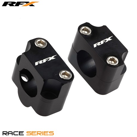 RFX Race Handlebar Adaptor Kit 22.2mm>28.6mm (Black) Universal Conversion to Oversize Bars