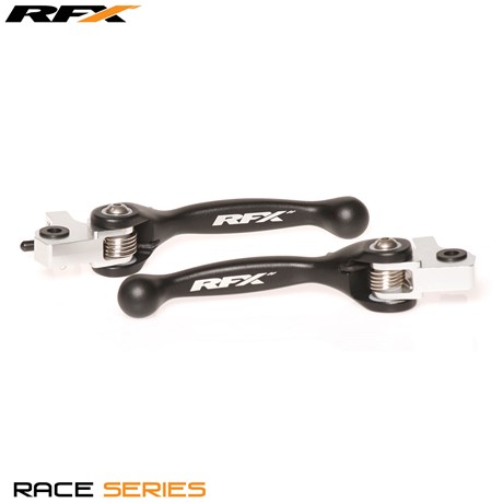 RFX Race Series Forged Flexible Lever Set (Black) AJP Trials All (Not Sherco)