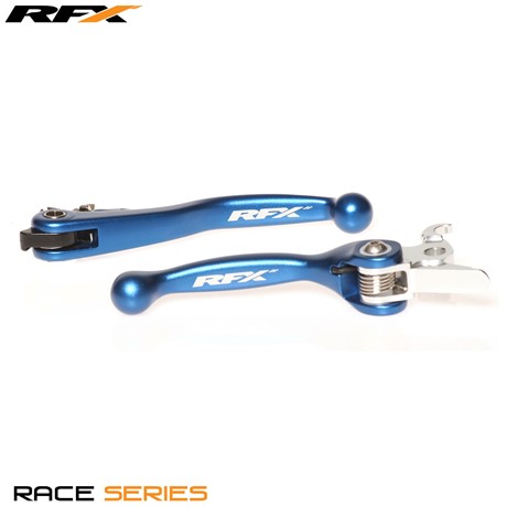 RFX Race Series Forged Flexible Lever Set (Blue) Husaberg TE 125 12-13