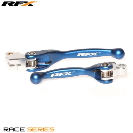 RFX Race Series Forged Flexible Lever Set (Blue) Yamaha YZ125/250 15-16 YZF250/450 09-16