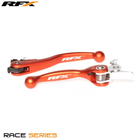 RFX Race Series Forged Flexible Lever Set (Orange) KTM All Models 125/150/200 09-13 SXF450 09-13
