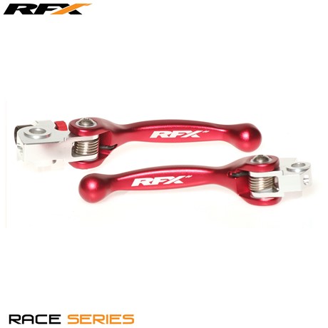 RFX Race Series Forged Flexible Lever Set (Red) Beta RR Enduro 2T 250/300 4T 350/400/450/498 13-14