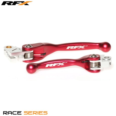 RFX Race Series Forged Flexible Lever Set (Red) Honda CR125/250 04-07 CRF250/450 04-06 CRFX250/450 04-16