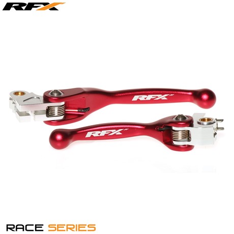 RFX Race Series Forged Flexible Lever Set (Red) Honda CRF250/450 07-16