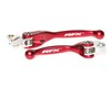 RFX Race Series Forged Flexible Lever Set (Red) Kawasaki KXF250/450 04-12 Yamaha YZ125/250 01-07 YZF250 01-06 YZF426/450 01-07