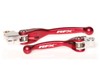 RFX Race Series Forged Flexible Lever Set (Red) Yamaha YZ125/250 15-16 YZF250/450 09-16
