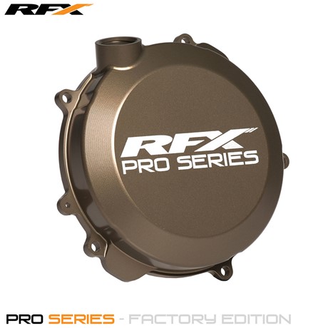 RFX Pro Clutch Cover (Hard Anodised) KTM SX125/150 16>On Husqvarna TC125 16>On (1)