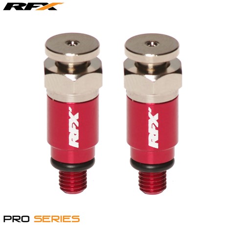 RFX Pro Fork Air Bleeders M5x0.8 (Red) Kayaba/Showa
