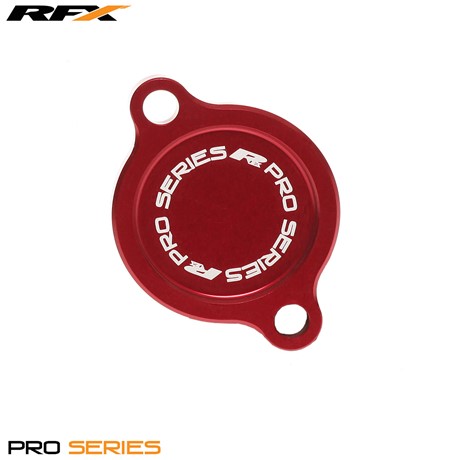 RFX Pro Series Filter Cover (Red) Kawasaki KXF250 04-15 Suzuki RMZ250 05-06