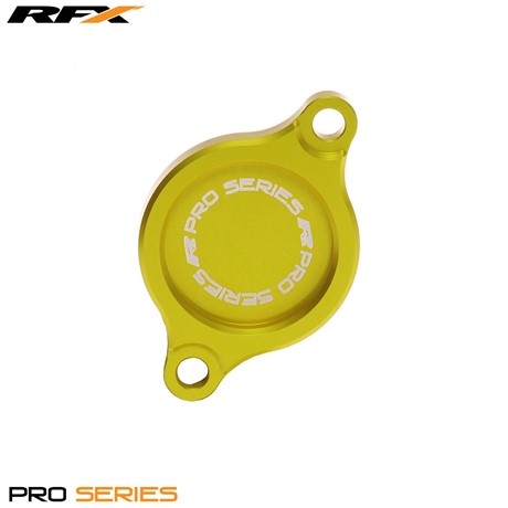 RFX Pro Series Filter Cover (Yellow) Suzuki RMZ250 07-15 RMZ450 05-15