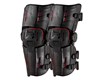 EVS RS9 Std Knee Braces Adult Black/Red (Optional Sizes)