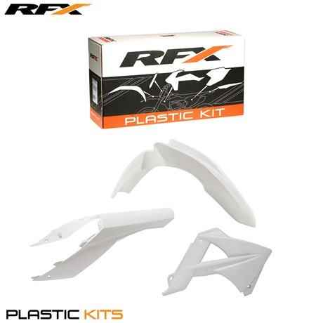 RFX Plastic Kit Gas Gas (White) MC-EC125-200-250-300-450 11 FSR250 11-13 (3 Pc Kit)