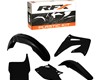 RFX Plastic Kit Honda (Black) CRF450 04 (5 Pc Kit)