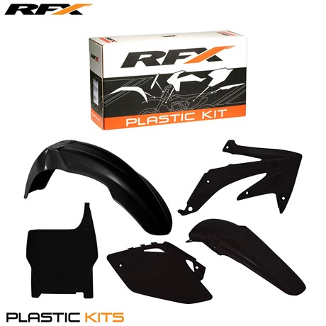 RFX Plastic Kit Honda (Black) CRF450 05-06 (5 Pc Kit)