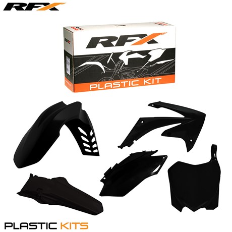 RFX Plastic Kit Honda (Black) CRF450 11-12 CRF250 11-13 (5 Pc Kit)