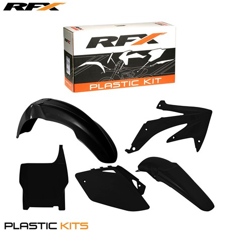 RFX Plastic Kit Honda (Black) CRF450 2007 (5 Pc Kit)
