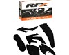 RFX Plastic Kit Honda (Black) CRFX250 04-16 (4 Pc Kit)