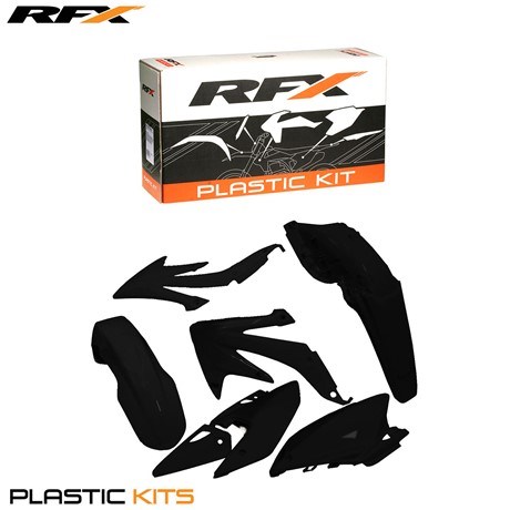 RFX Plastic Kit Honda (Black) CRFX450 08-16 (4 Pc Kit)