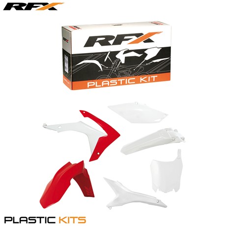 RFX Plastic Kit Honda (OEM) CRF450 13-16 CRF250 14-16 (6 Pc Kit) w/Airbox Covers