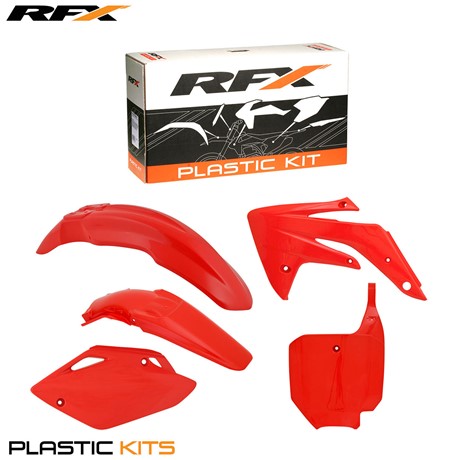 RFX Plastic Kit Honda (Red) CRF150 07-16 (5 Pc Kit)