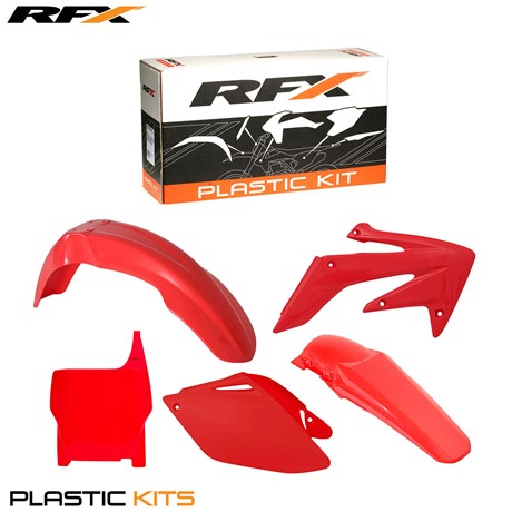RFX Plastic Kit Honda (Red) CRF250 06-07 (5 Pc Kit)