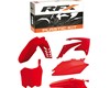 RFX Plastic Kit Honda (Red) CRF450 11-12 CRF250 11-13 (5 Pc Kit)