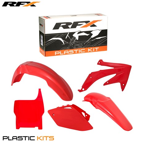 RFX Plastic Kit Honda (Red) CRF450 2007 (5 Pc Kit)