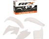 RFX Plastic Kit Honda (White) CR125-250 02-03 (5 Pc Kit)
