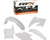 RFX Plastic Kit Honda (White) CR125-250 04-07 (5 Pc Kit)