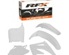 RFX Plastic Kit Honda (White) CRF450 02-03 (5 Pc Kit)