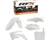 RFX Plastic Kit Honda (White) CRF450 09-10 CRF250 2010 (5 Pc Kit)