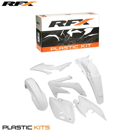 RFX Plastic Kit Honda (White) CRFX250 04-16 (4 Pc Kit)