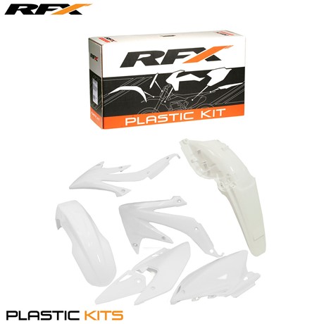 RFX Plastic Kit Honda (White) CRFX450 08-16 (4 Pc Kit)