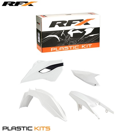 RFX Plastic Kit Husaberg (White) TE/FE125-501 13-14 (4 Pc Kit)