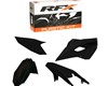 RFX Plastic Kit Husqvarna (Black) TE-FE125-250-300-350-450-501 15-16 (4 Pc Kit)